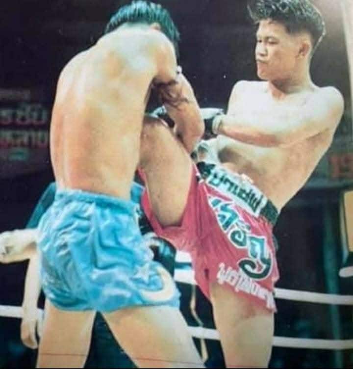 Kru Num portrait at the gym